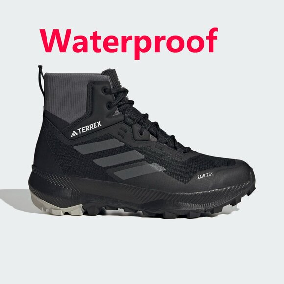 Brand New adidas Women TERREX  MID RAIN.RDY HIKING SHOES - Waterproof - Picture 1 of 11